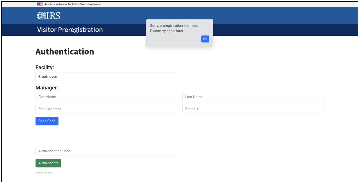 Figure 7: Preregistration technique deployment