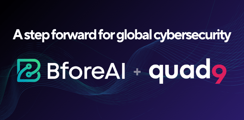 strategic partnership with quad9 and bforeai