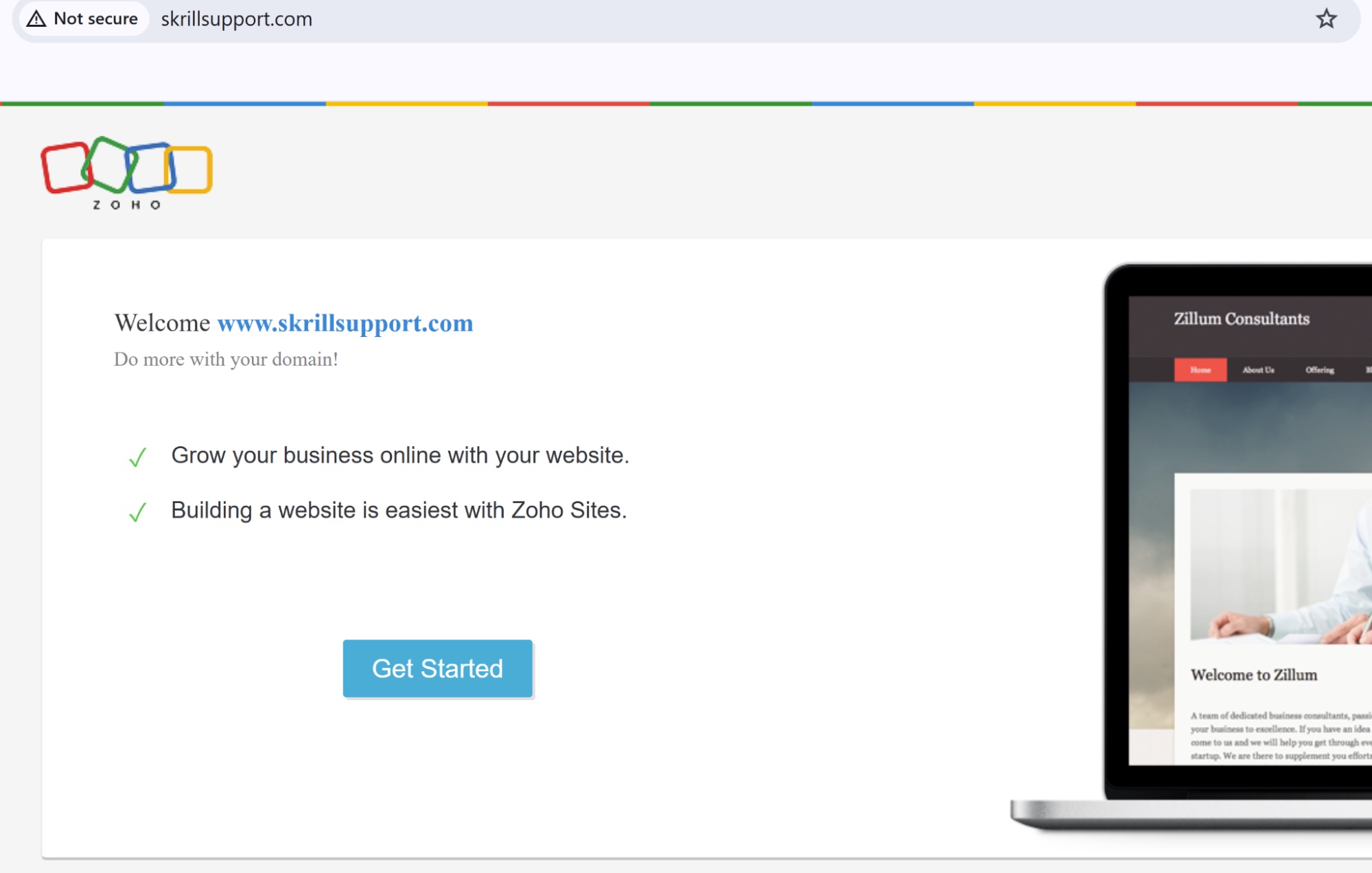 Figure 17: Helpdesk scams targeting financial brands along with business management platforms like Zoho.