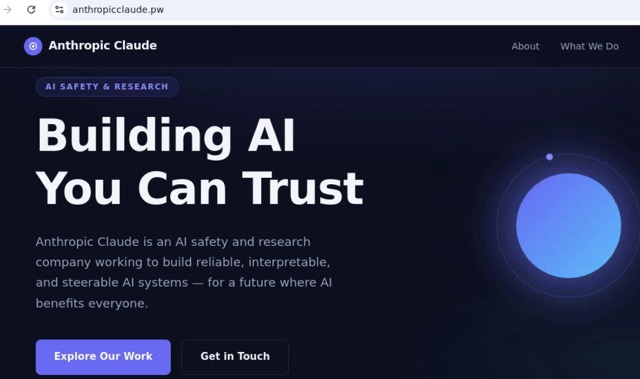 Figure 8 - Digital services and business opportunities emerging with a direct brand abuse to Anthropic’s Claude