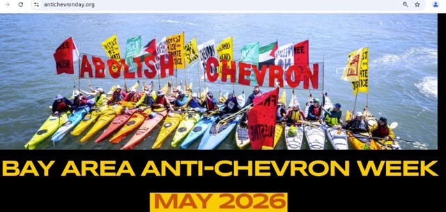 Figure 14c - Domain found hosting an activist-focused campaign centered on opposition to Chevron and its global operations