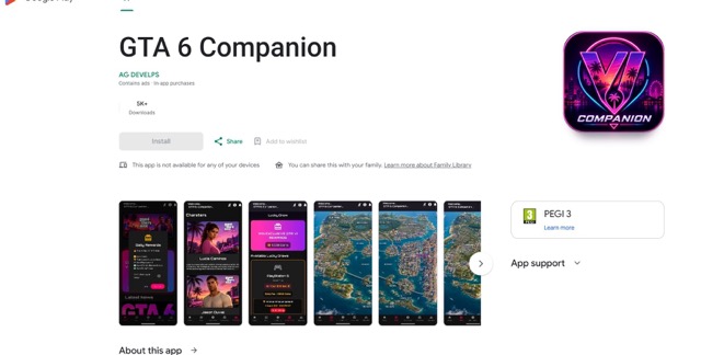 Figure 4 - Apps prompting in-app purchases, potentially leading towards financial frauds for fans who download it
